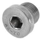 DIN 908 Verschlußschrauben mit Bund und Innensechskant, zylindrisches FEIN-Gewinde