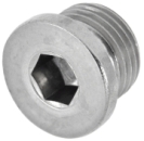 DIN 908 Verschlußschrauben mit Bund und Innensechskant, zylindrisches Rohrgewinde G, (Gasgewinde nach DIN 228)
