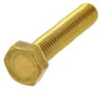 DIN 933 Sechskantschrauben, Gewinde bis Kopf