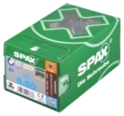 SPAX D Terrassenschrauben, Zylinderkopf, Fixiergewinde mit CUT-Spitze, T-Star plus (Innensechsrund = TX)
