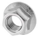 DIN 6923 Sechskantmuttern mit Flansch, ohne Rippen unter dem Flansch
