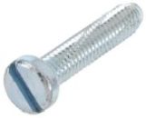 DIN 7513 Zylinder-Schneidschrauben, FORM B, mit Schlitz, Kopf nach DIN 84