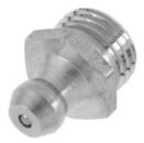 DIN 71412 Kegelschmiernippel, kurz mit Sechskant, A= Kegelkopf gerade/axial