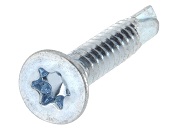 DIN 7504 Bohrschrauben P mit Senkkopf, Blechschraubengewinde, Innensechsrund (TX)