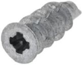 Gipskartondübel aus Metall, 2 Spitzen für Schrauben 4,0 - 4,5 mm