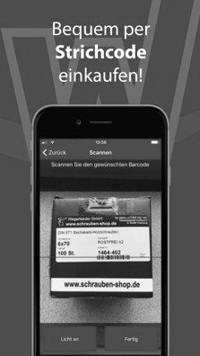 Die Wegertseder-App: Bequem per Strichcode einkaufen